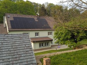 Fotovoltaická elektrárna Rodinný dům, Korce | 12,4 kWp + 14,2 kWh
