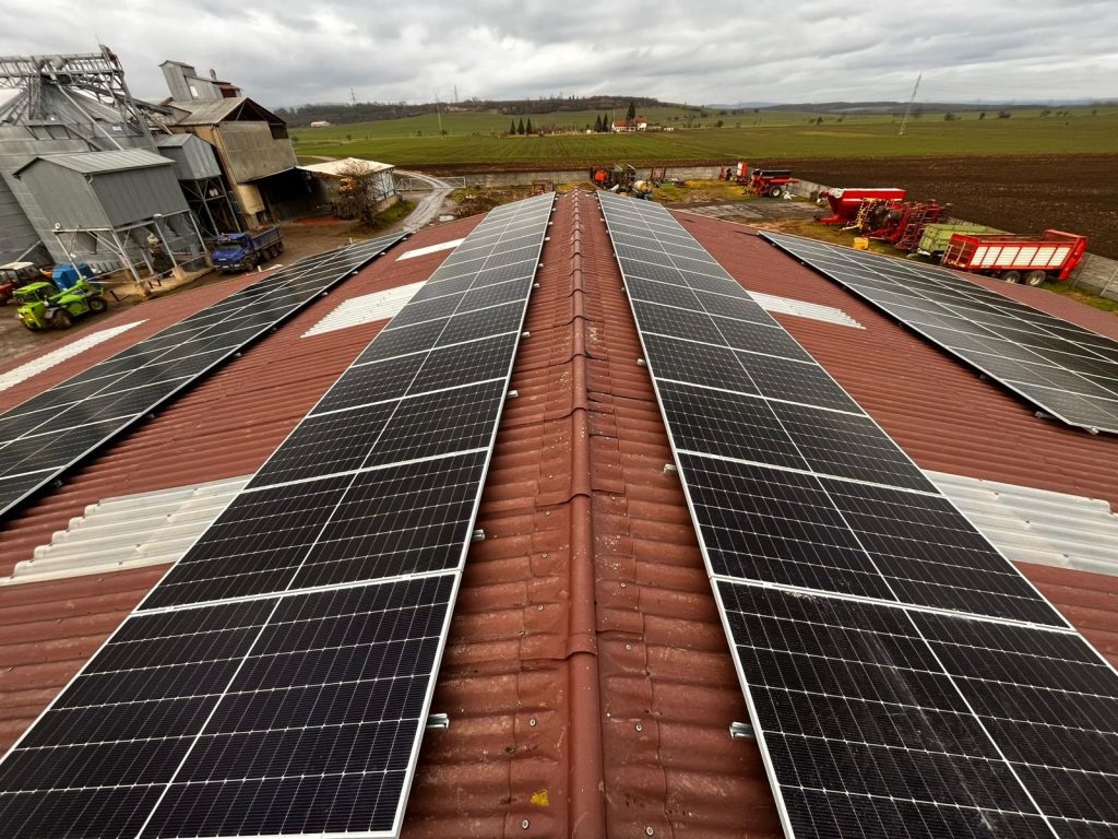 Fotovoltaická elektrárna_Statek Král_Doksany
